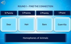 “Only Connect” PowerPoint Games – Fisher Huntz