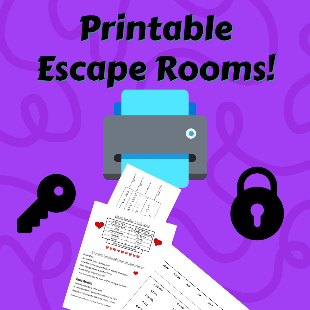 Printable Escape Rooms