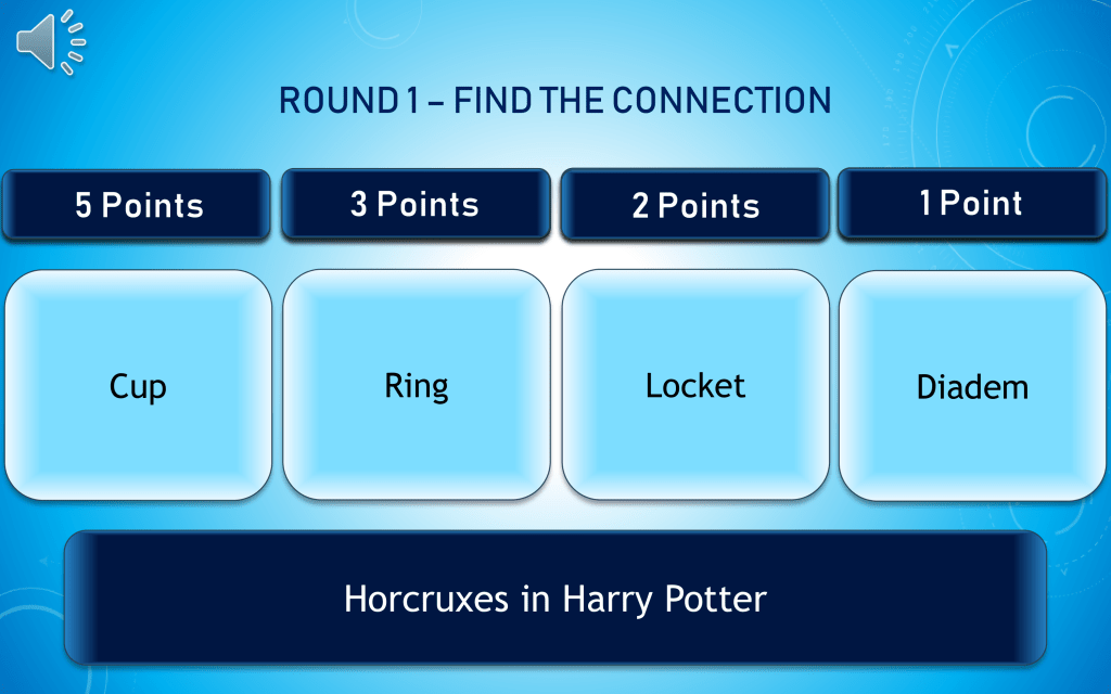 Only Connect movie trivia PowerPoint game