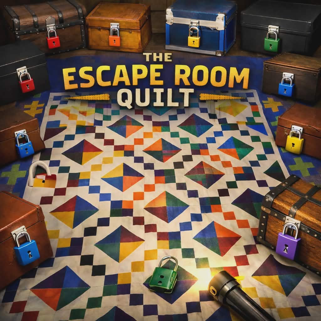 Escape room quilt